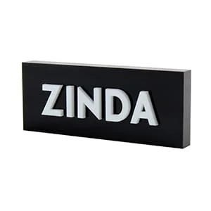 3D Letters Acrylic Block (2)