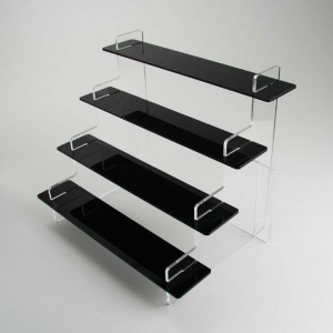 4 Tier Acrylic Risers Display Stand