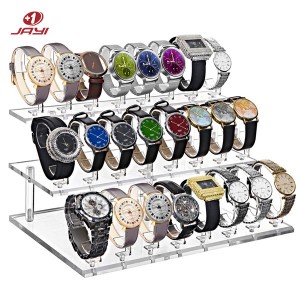 Step Acrylic Watch Display Stand - Jayi Acrylic