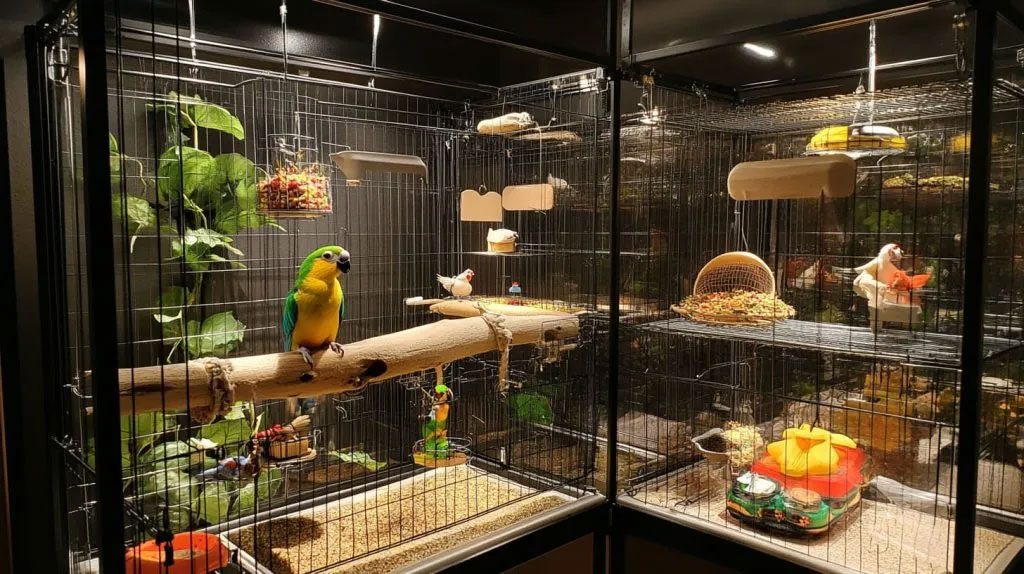 Acrylic Bird Cages (3)