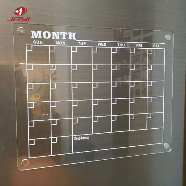 Akril naptár hűtőhöz - Jayi akril