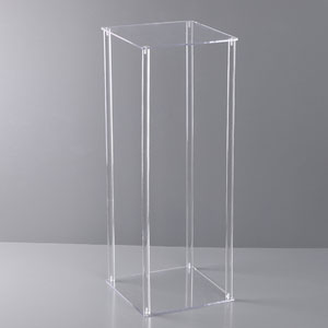 Acrylic Kembang Plinths Témbongkeun Stand