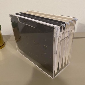 Acrylic Hanging File Box