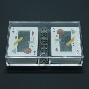 Acrylic Poker Card Set Board Game