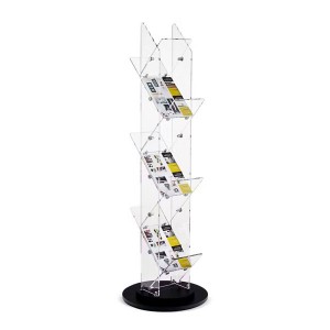 Acrylic Rotating Brochure Display Stand
