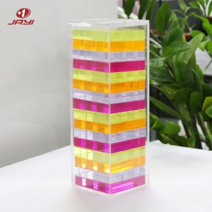 Acrylic Tumble Tower Game