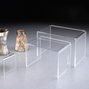 Clear Acrylic Riser Pedestal Display