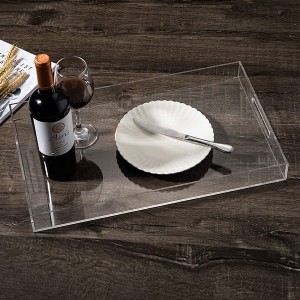 Clear Acrylic Serving Tray