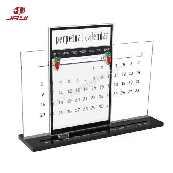 Basic Customization Acrylic Calendar Manufacturer, Drop Shipping