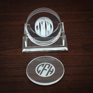 Engraved Acrylic Coasters