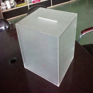 Frosted Acryl Virschlag Box