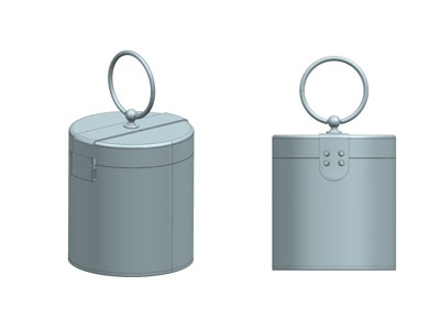 Handle Cylinder Storage Box