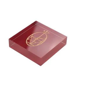 Laser Engraving acrylic block (3)