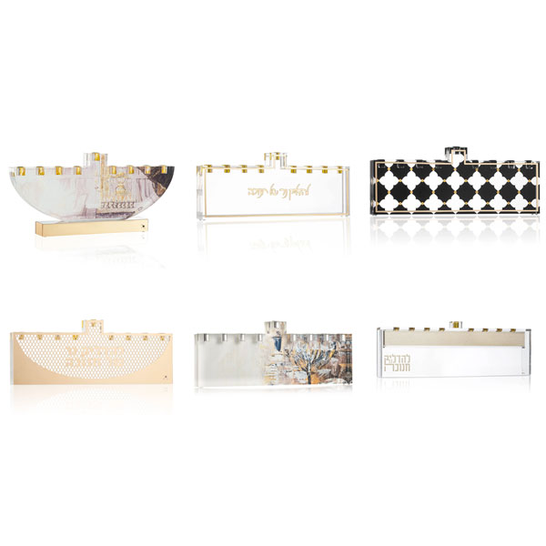 Lucite Classic Menorah