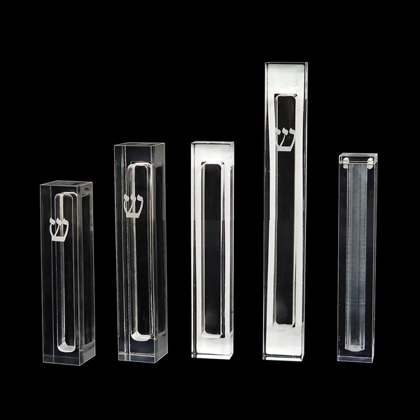 Lucite Mezuzah Case