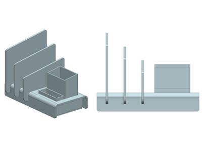 I-Stationery Storage Rack