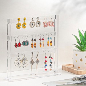 Témbongkeun anting akrilik tabletop