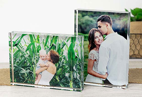 Without Base Acrylic Block