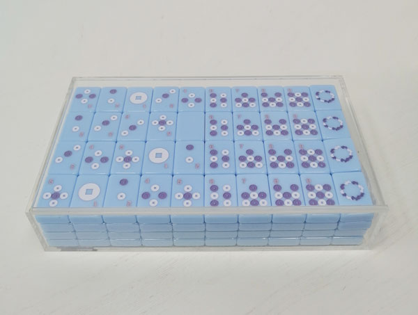 acrylic mahjong set