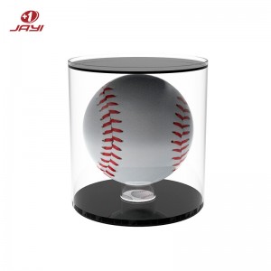 akrylová jednoduchá baseballová vitrína